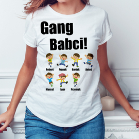 Gang babci - koszulka damska