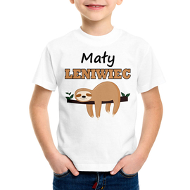 Mały leniwiec - koszulka dziecięca