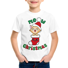 Meow Christmas - koszulka świąteczna
