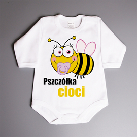 Pszczółka cioci - body niemowlęce