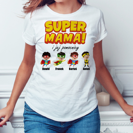 Super Mama - koszulka damska